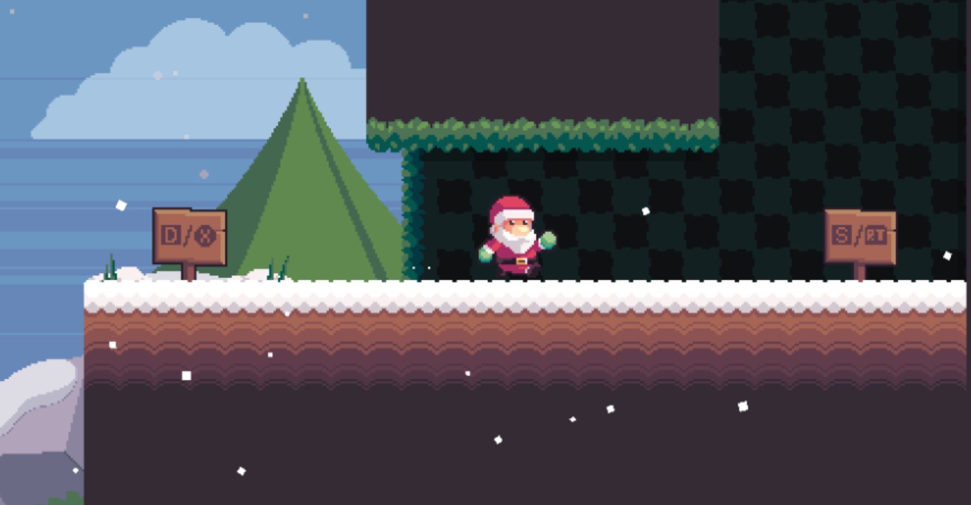 Santas Surprise illustration