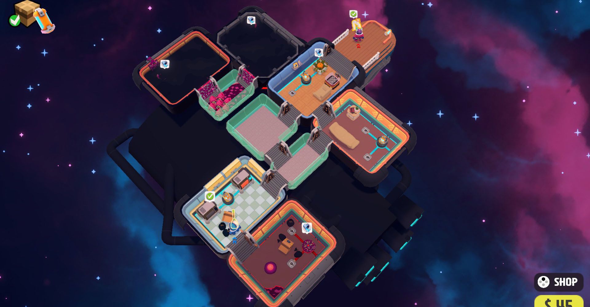 Out of space banner