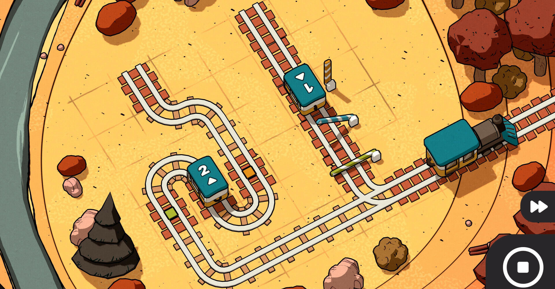 Railbound 01 - Jeu Vidéo - Quai10